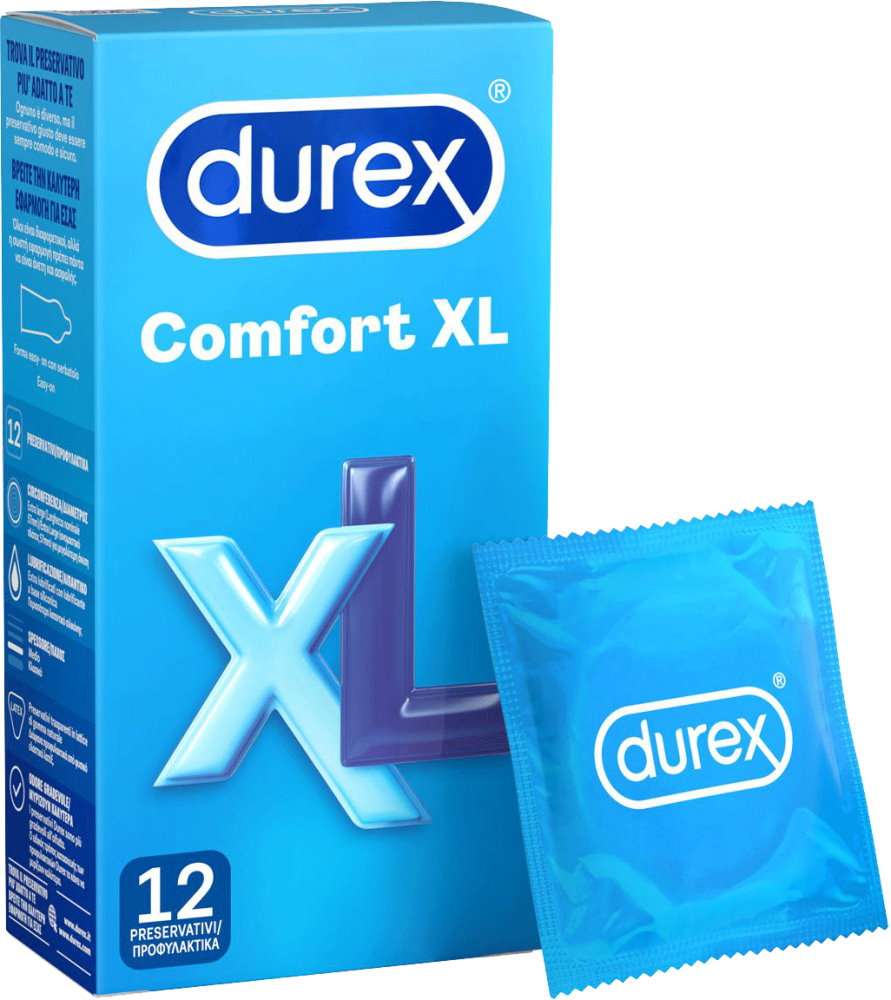 Durex Προφυλακτικά Comfort XL 12τμχ