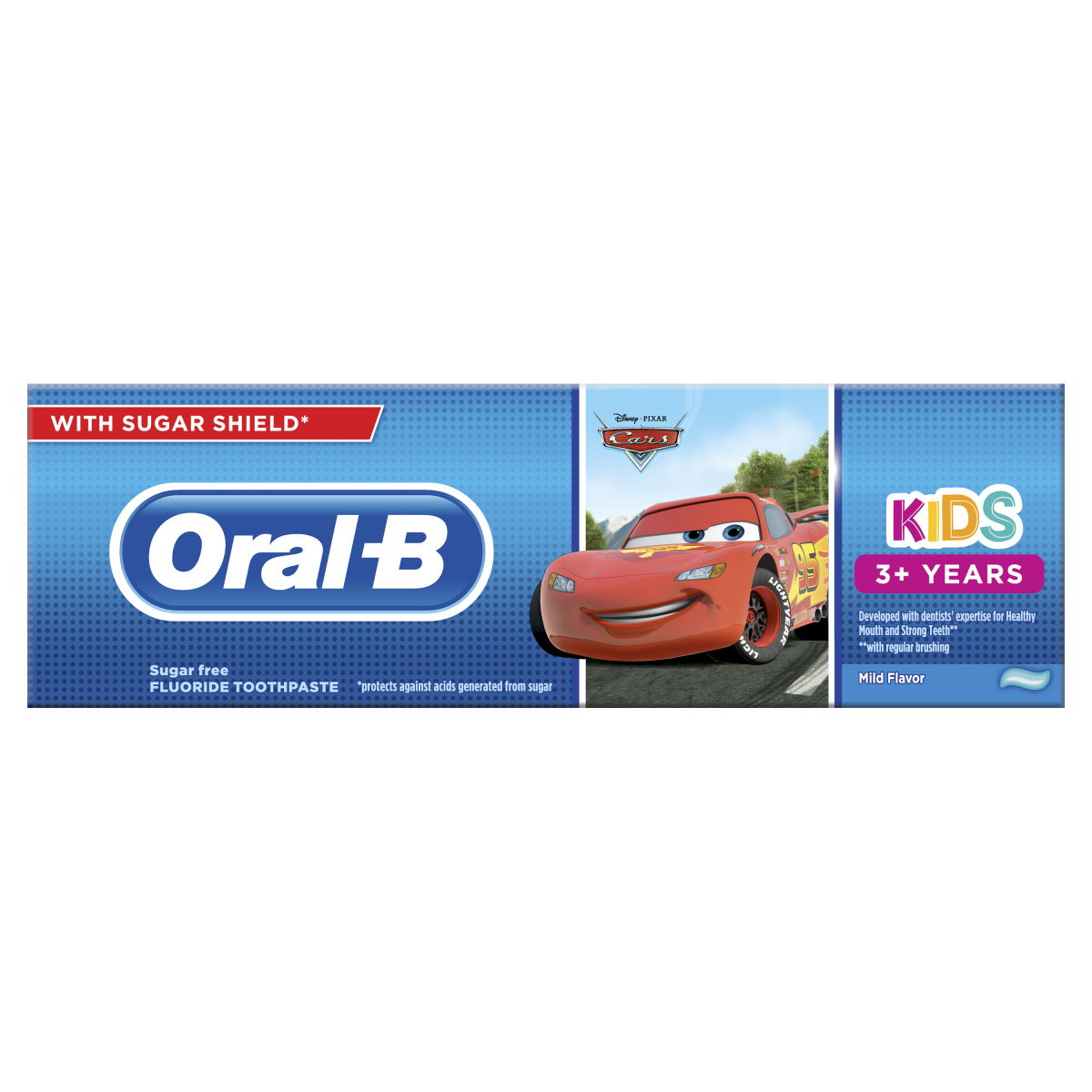 Oral B Παιδική Οδοντόκρεμα Cars 3+ Ετών, 75ml 125.00012-Cars